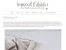 Tablet Screenshot of inspirededibles.ca